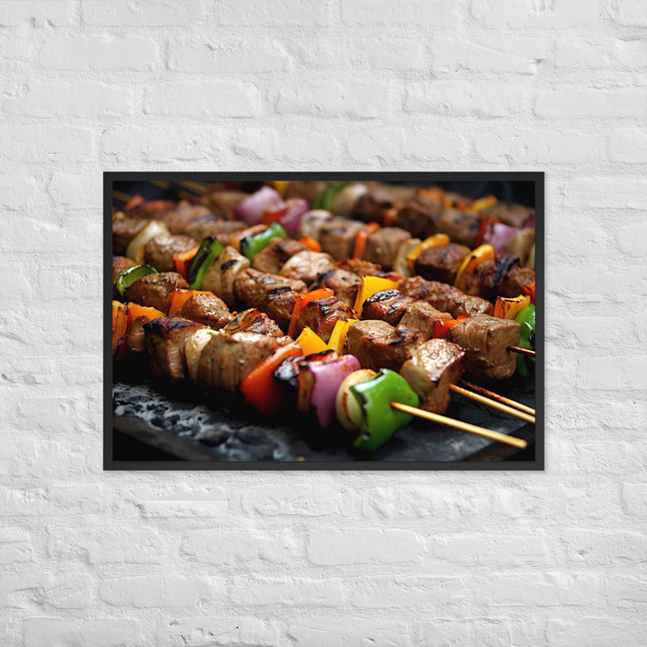 Kebab Framed poster 🤤 from Yumify.AI