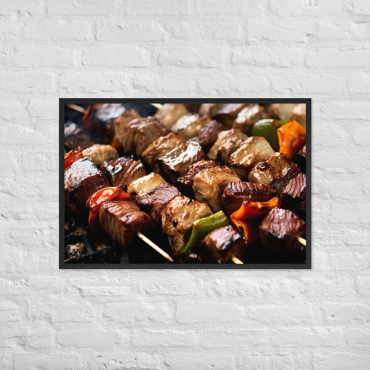 Kebab Framed poster 🤤 from Yumify.AI