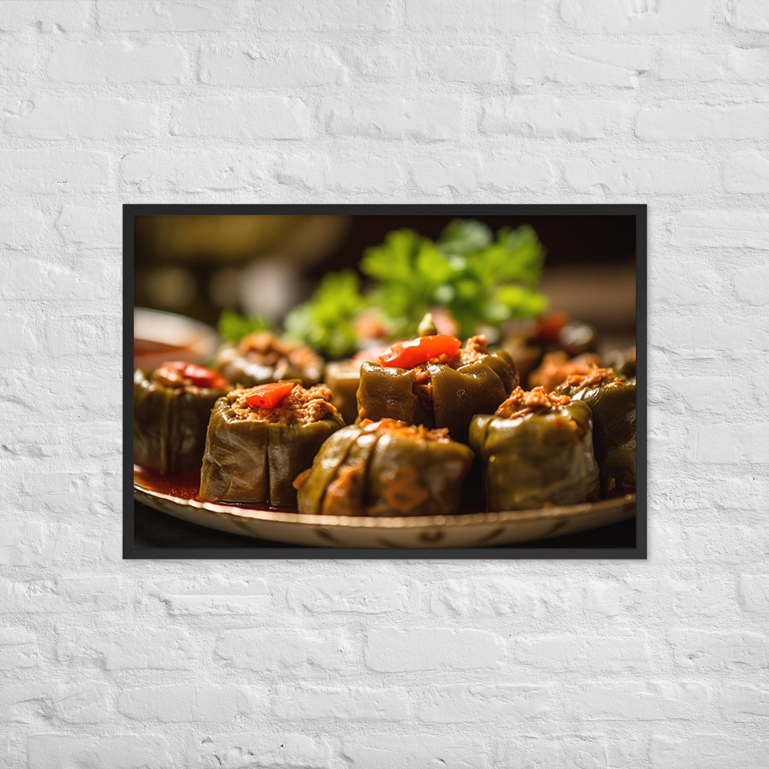 Dolma Framed poster 🤤 from Yumify.AI