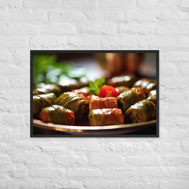 Dolma Framed poster 🤤 from Yumify.AI