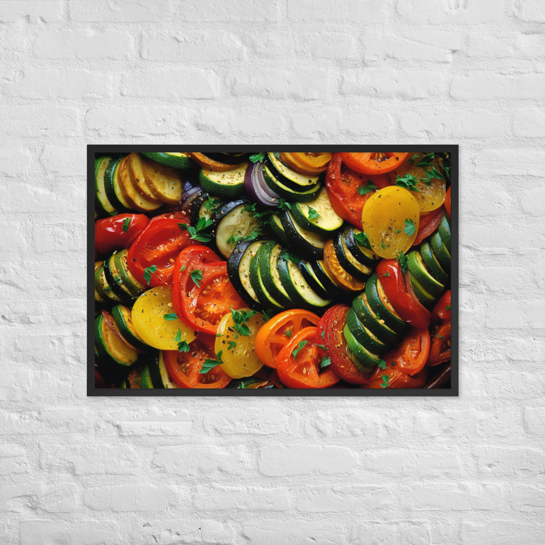 Ratatouille Framed poster 🤤 from Yumify.AI