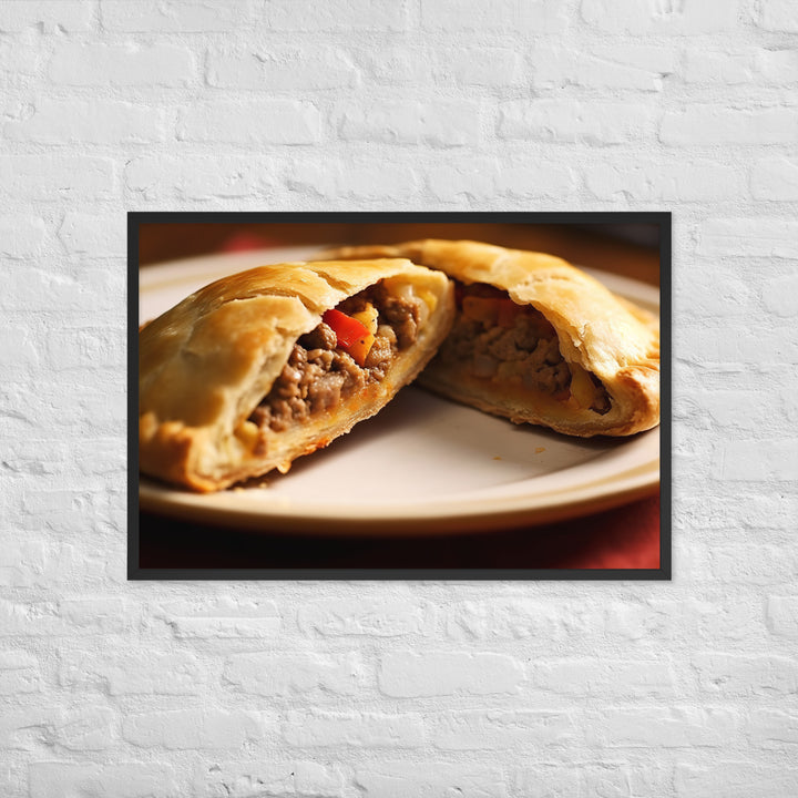 Cornish Pasty Framed poster 🤤 from Yumify.AI