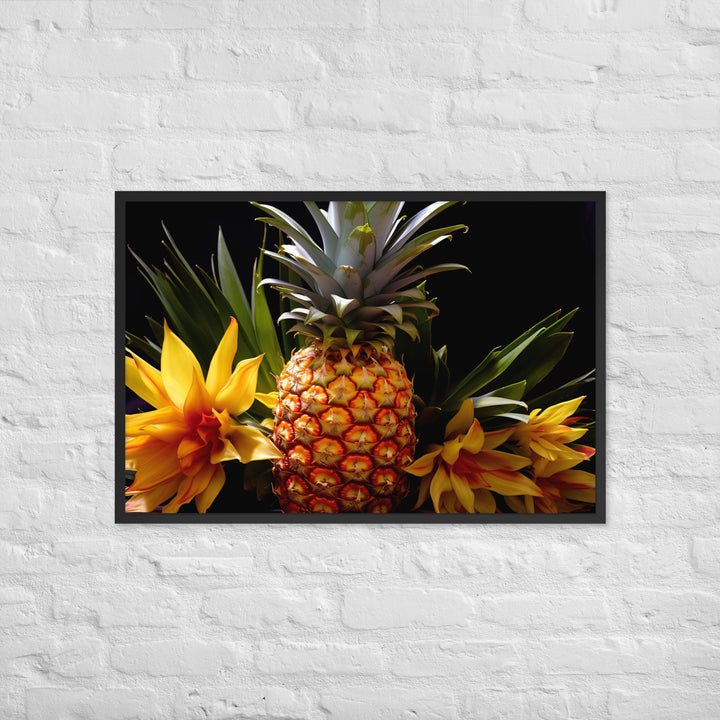 Pineapple Framed poster 🤤 from Yumify.AI