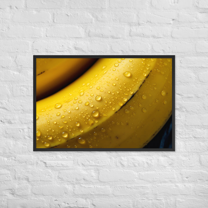 Banana Framed poster 🤤 from Yumify.AI