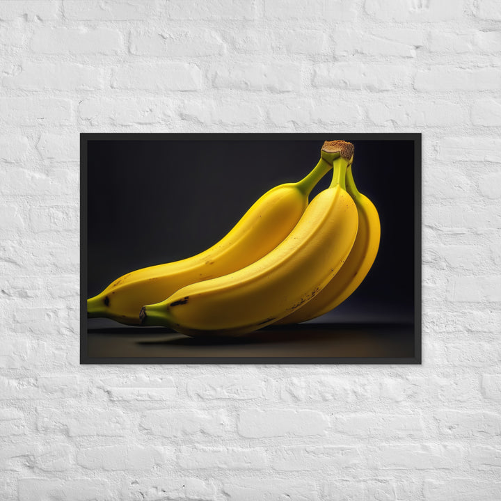 Banana Framed poster 🤤 from Yumify.AI