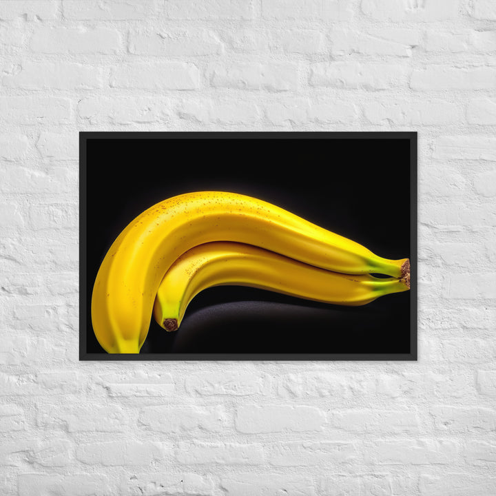 Banana Framed poster 🤤 from Yumify.AI