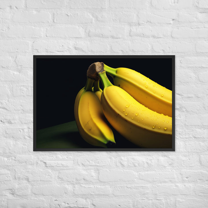 Banana Framed poster 🤤 from Yumify.AI