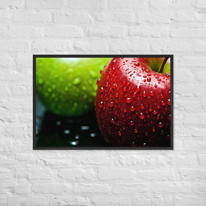 Apple Framed poster 🤤 from Yumify.AI