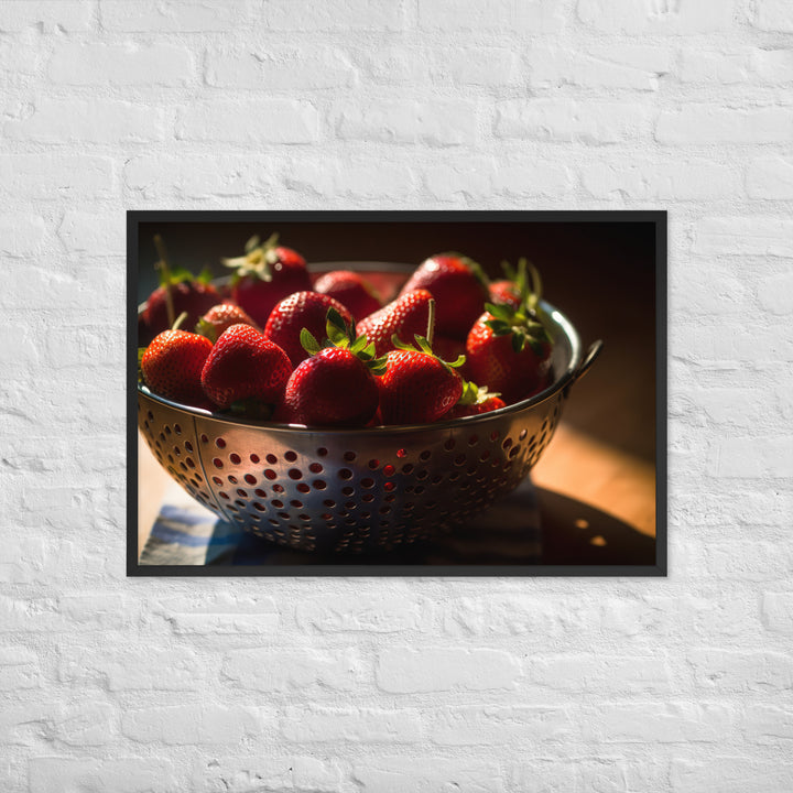 Sun Kissed Berries Framed poster 🤤 from Yumify.AI