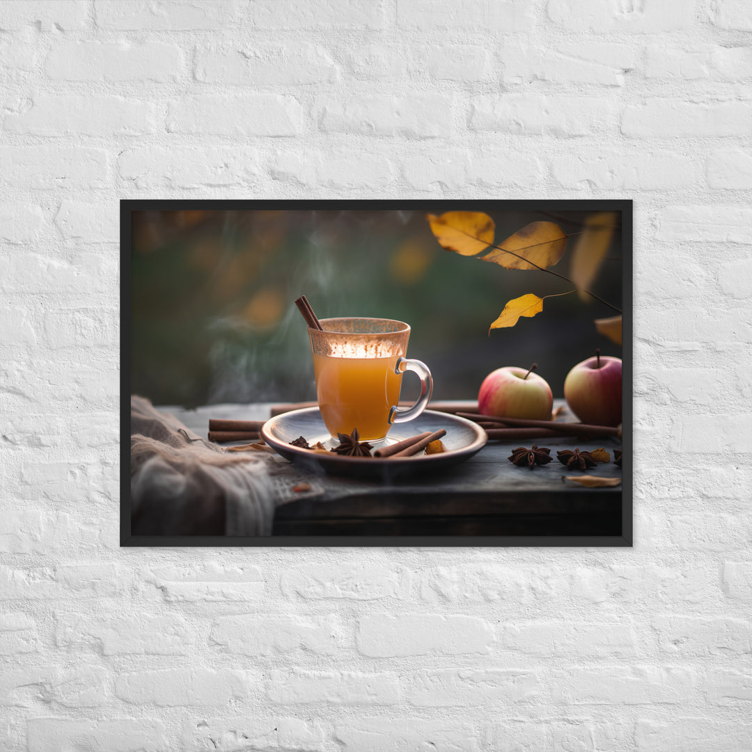 The Essence of Autumn Framed poster 🤤 from Yumify.AI