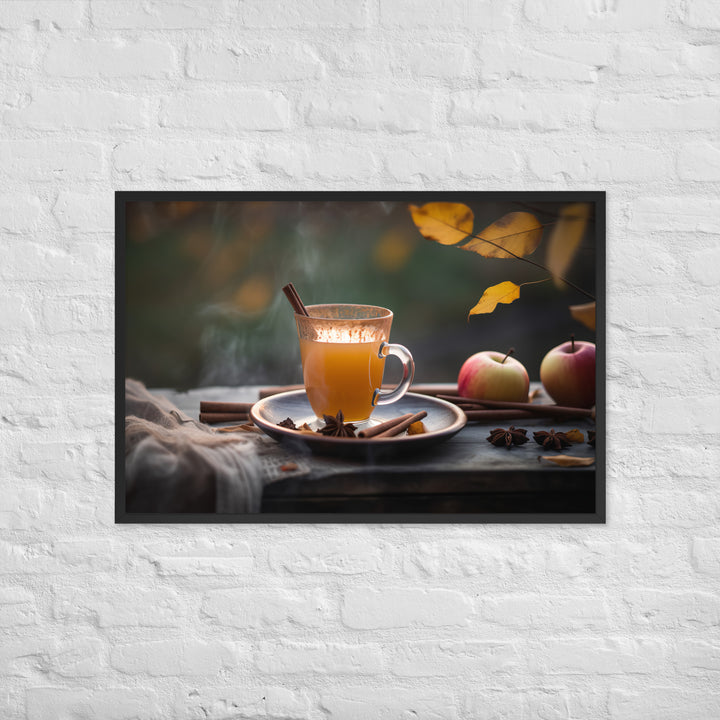 The Essence of Autumn Framed poster 🤤 from Yumify.AI