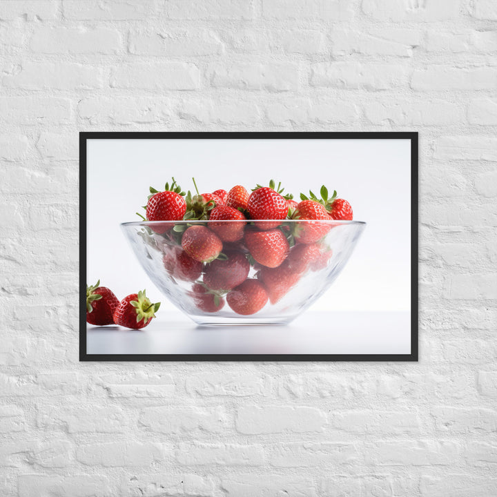 Berrylicious Treat Framed poster 🤤 from Yumify.AI