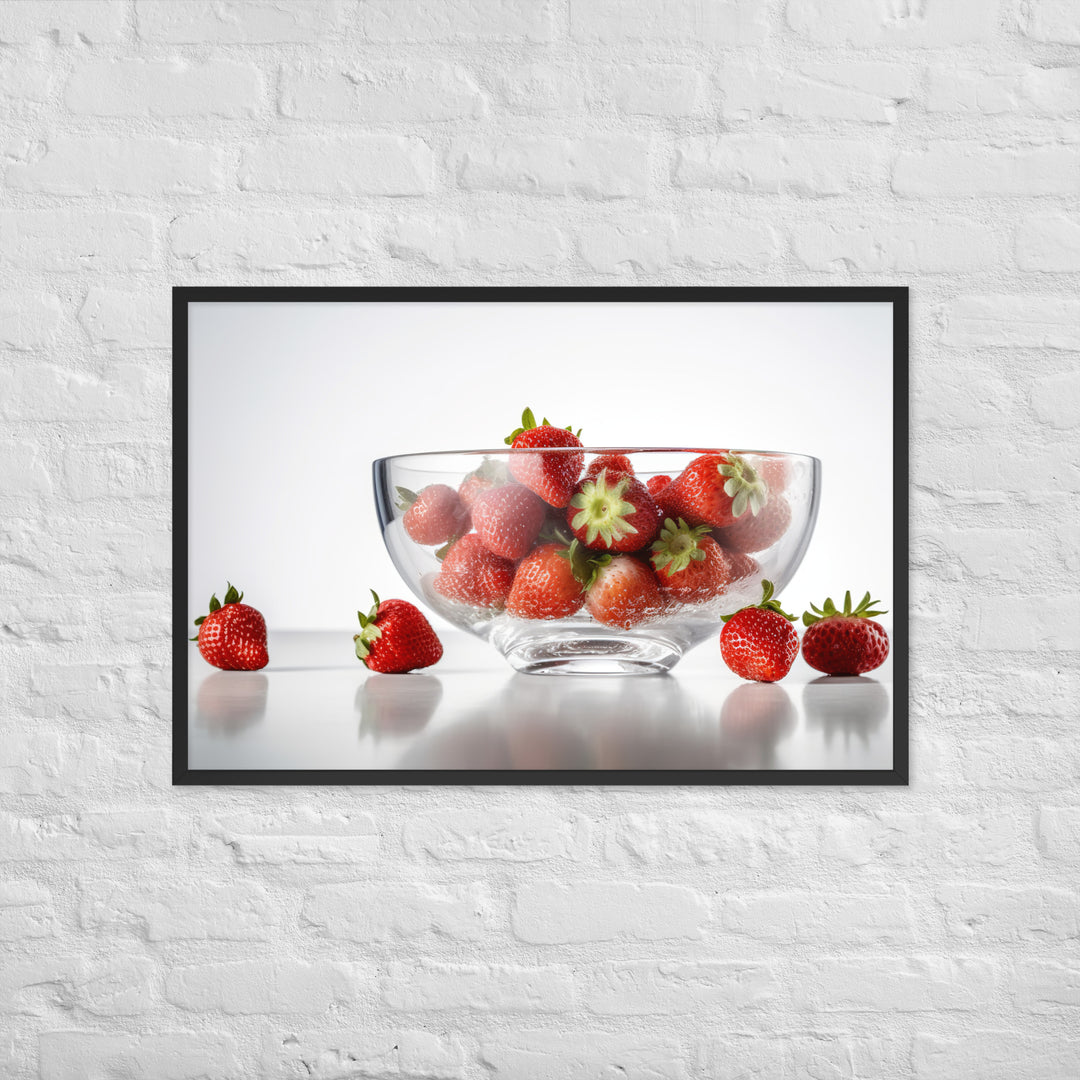 Berrylicious Treat Framed poster 🤤 from Yumify.AI