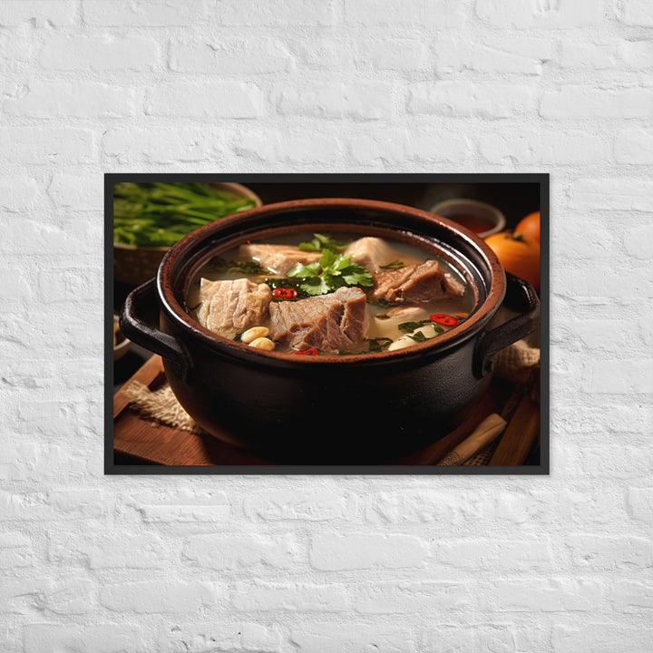 Bak Kut Teh Framed poster 🤤 from Yumify.AI