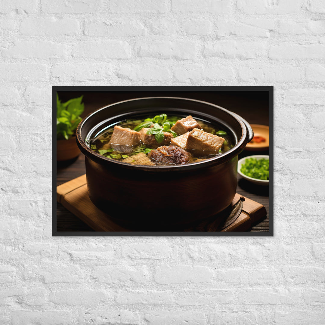 Bak Kut Teh Framed poster 🤤 from Yumify.AI