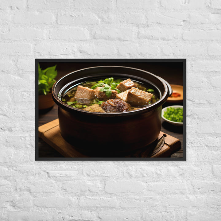 Bak Kut Teh Framed poster 🤤 from Yumify.AI