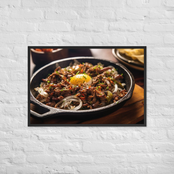 Sisig Framed poster 🤤 from Yumify.AI