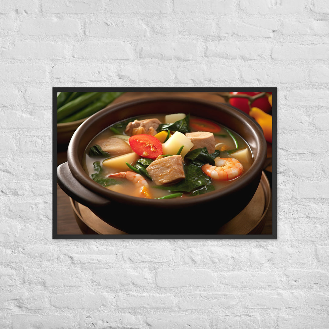 Sinigang Framed poster 🤤 from Yumify.AI