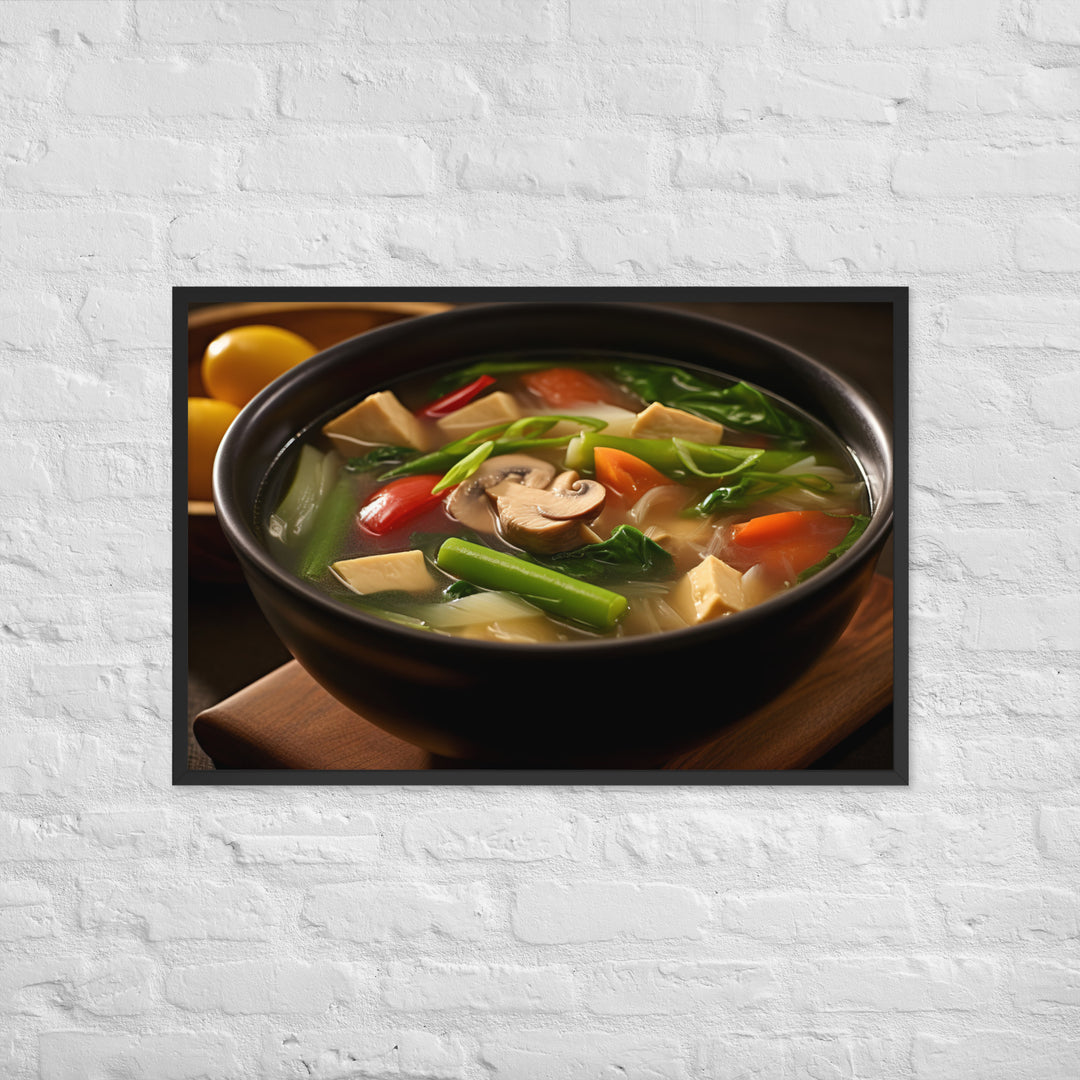 Sinigang Framed poster 🤤 from Yumify.AI