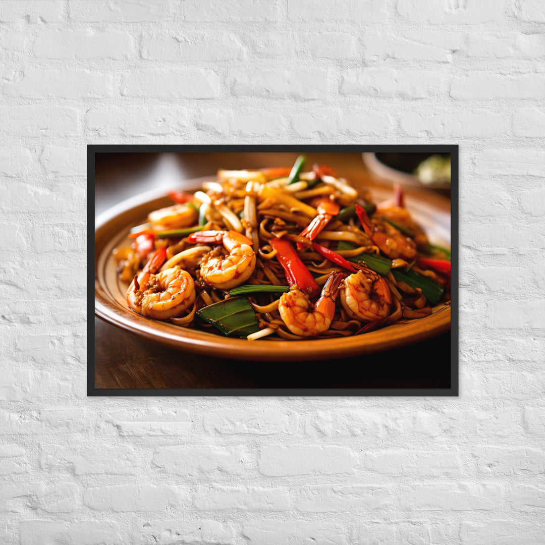 Mee Goreng Framed poster 🤤 from Yumify.AI