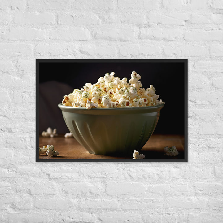 Ranch Popcorn Framed poster 🤤 from Yumify.AI