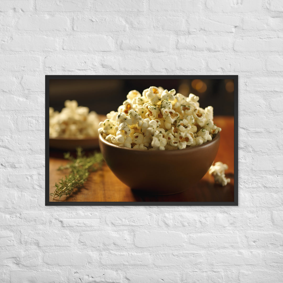 Ranch Popcorn Framed poster 🤤 from Yumify.AI