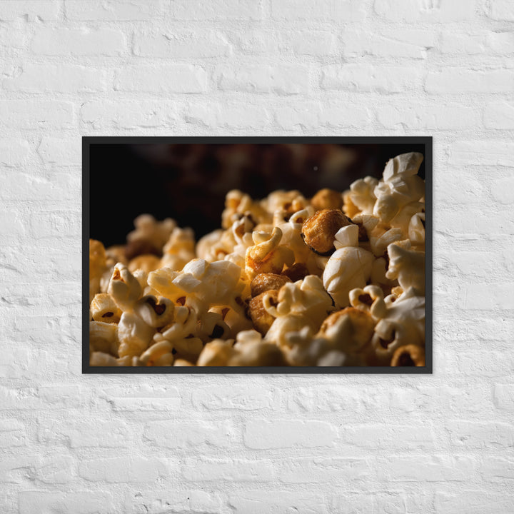 Kettle Corn Framed poster 🤤 from Yumify.AI