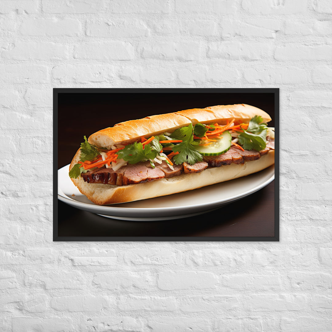 Banh Mi Framed poster 🤤 from Yumify.AI