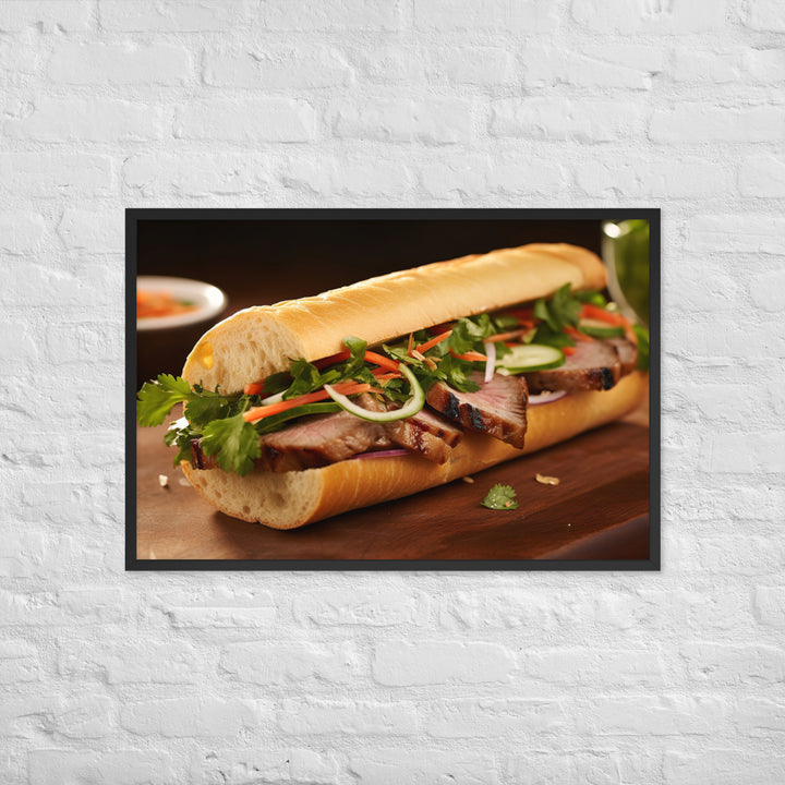 Banh Mi Framed poster 🤤 from Yumify.AI