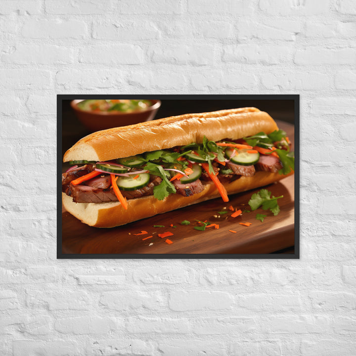 Banh Mi Framed poster 🤤 from Yumify.AI