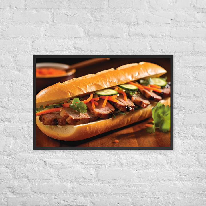 Banh Mi Framed poster 🤤 from Yumify.AI