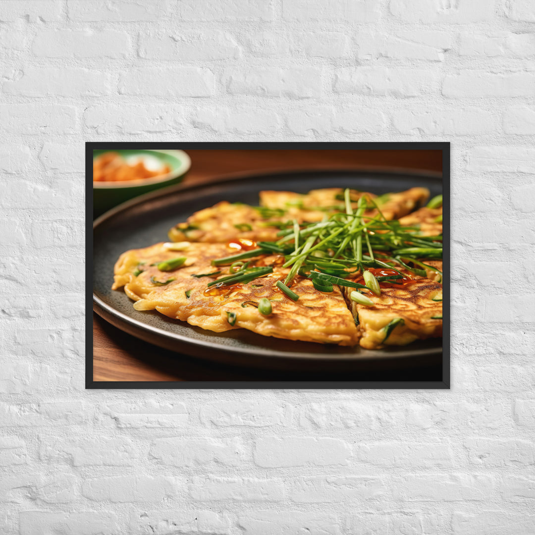 Haemul Pajeon Framed poster 🤤 from Yumify.AI