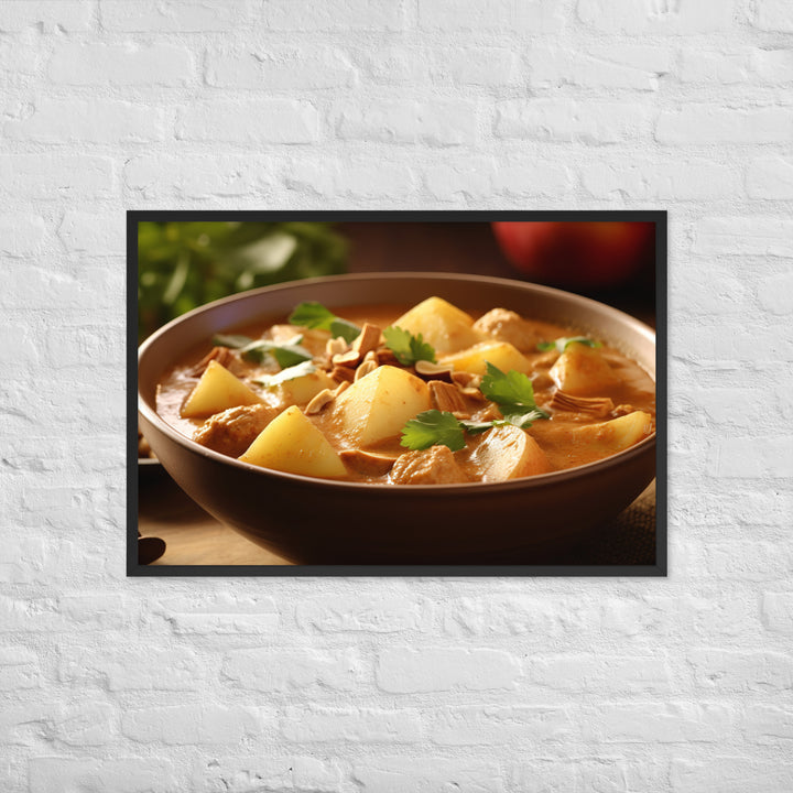 Massaman Curry Framed poster 🤤 from Yumify.AI