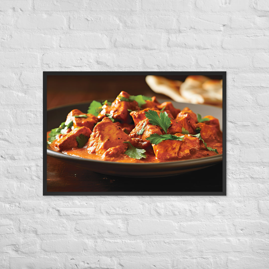 Tikka Masala Framed poster 🤤 from Yumify.AI