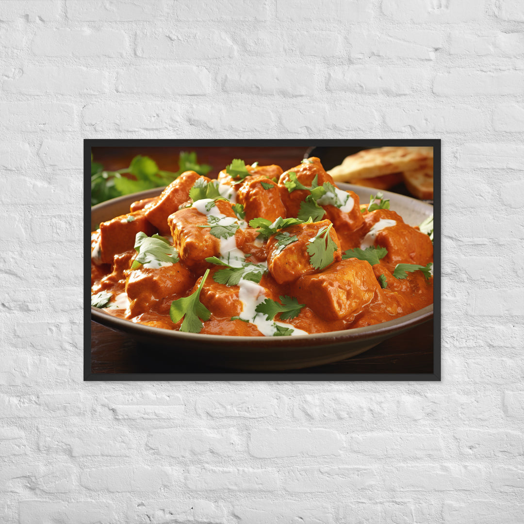 Tikka Masala Framed poster 🤤 from Yumify.AI