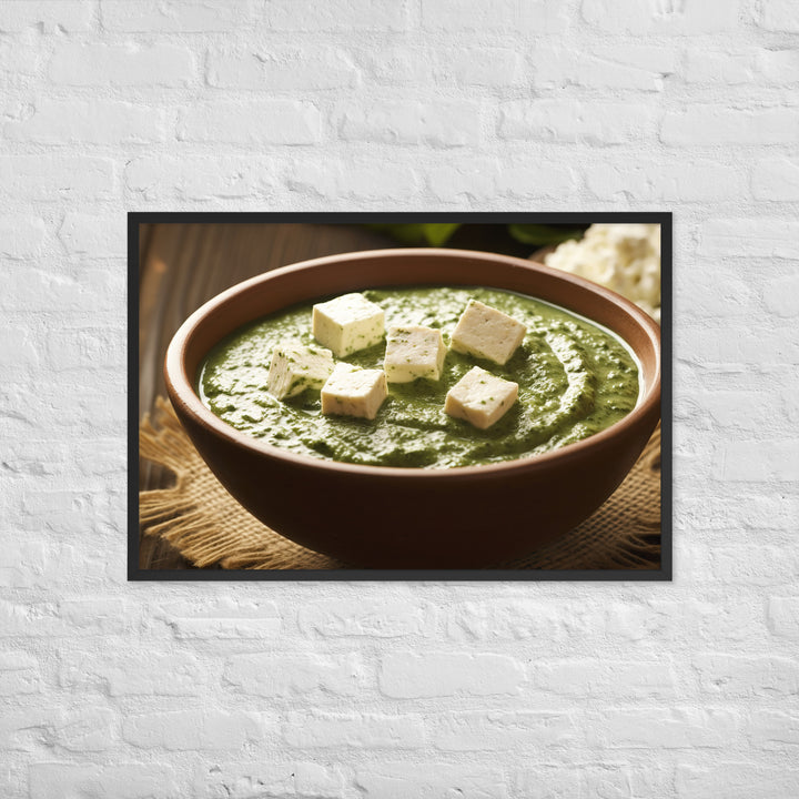 Palak Paneer Framed poster 🤤 from Yumify.AI