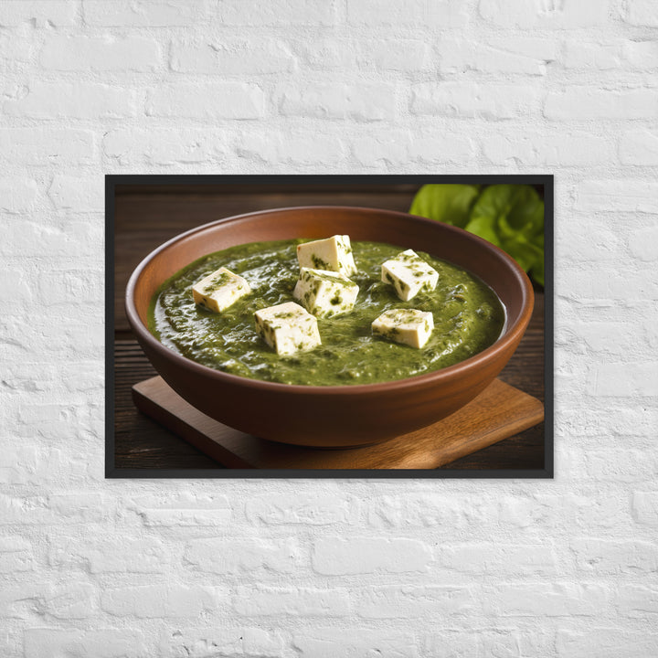 Palak Paneer Framed poster 🤤 from Yumify.AI