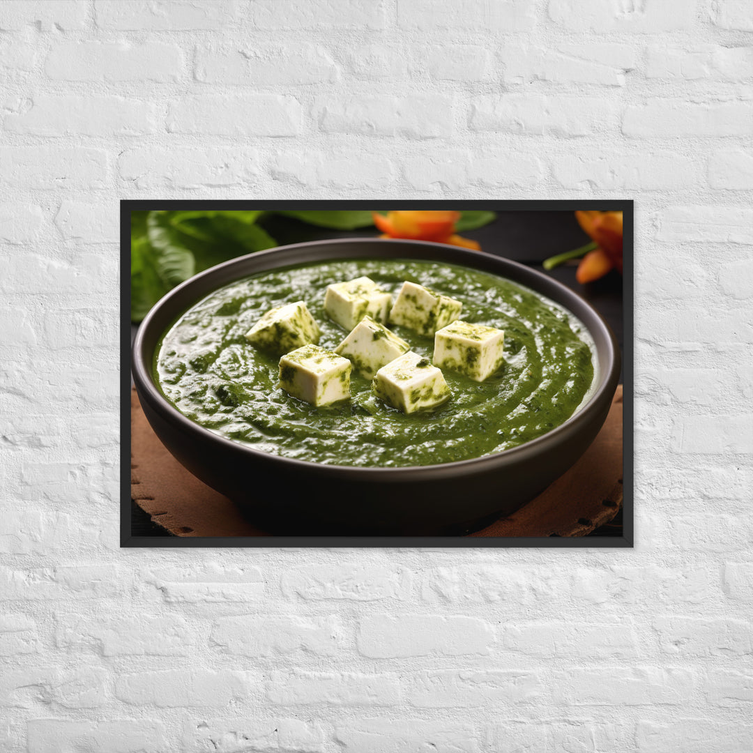 Palak Paneer Framed poster 🤤 from Yumify.AI