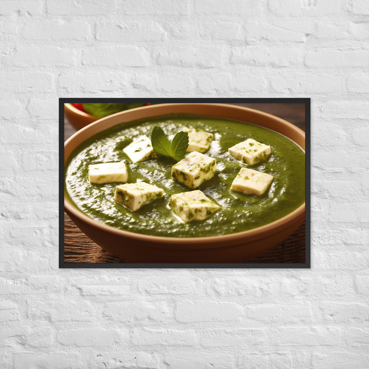 Palak Paneer Framed poster 🤤 from Yumify.AI