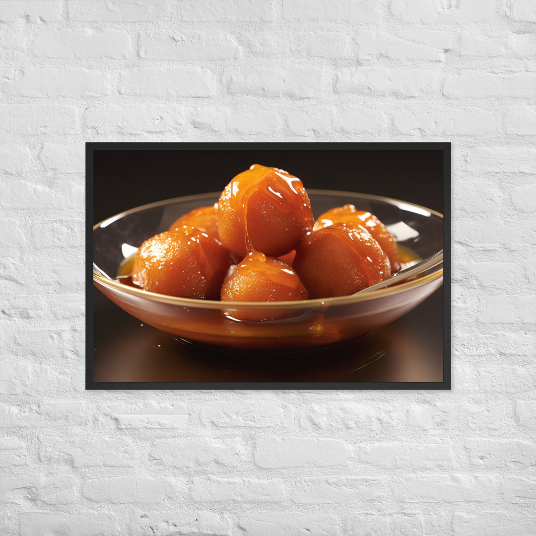 Gulab Jamun Framed poster 🤤 from Yumify.AI