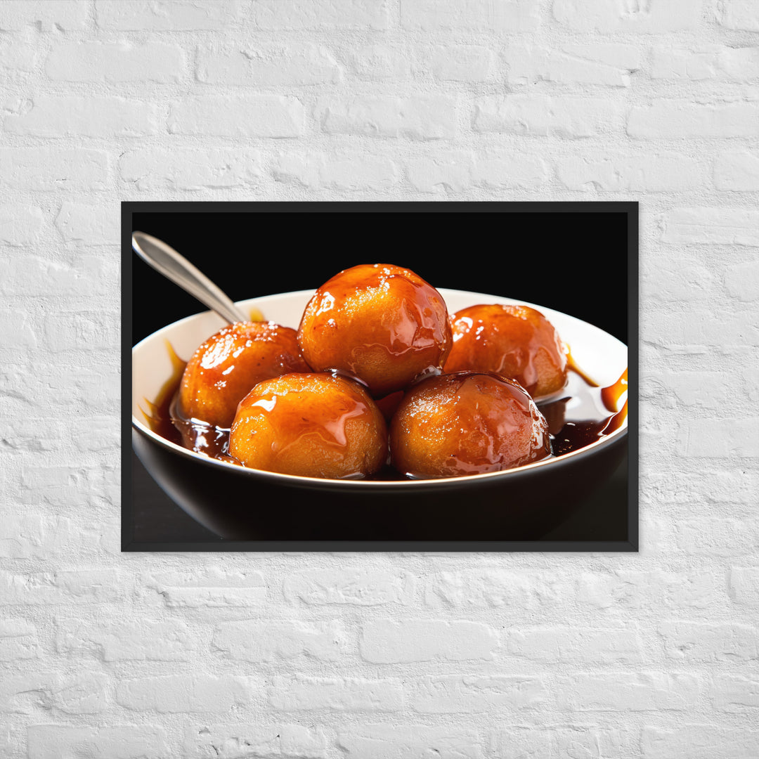 Gulab Jamun Framed poster 🤤 from Yumify.AI