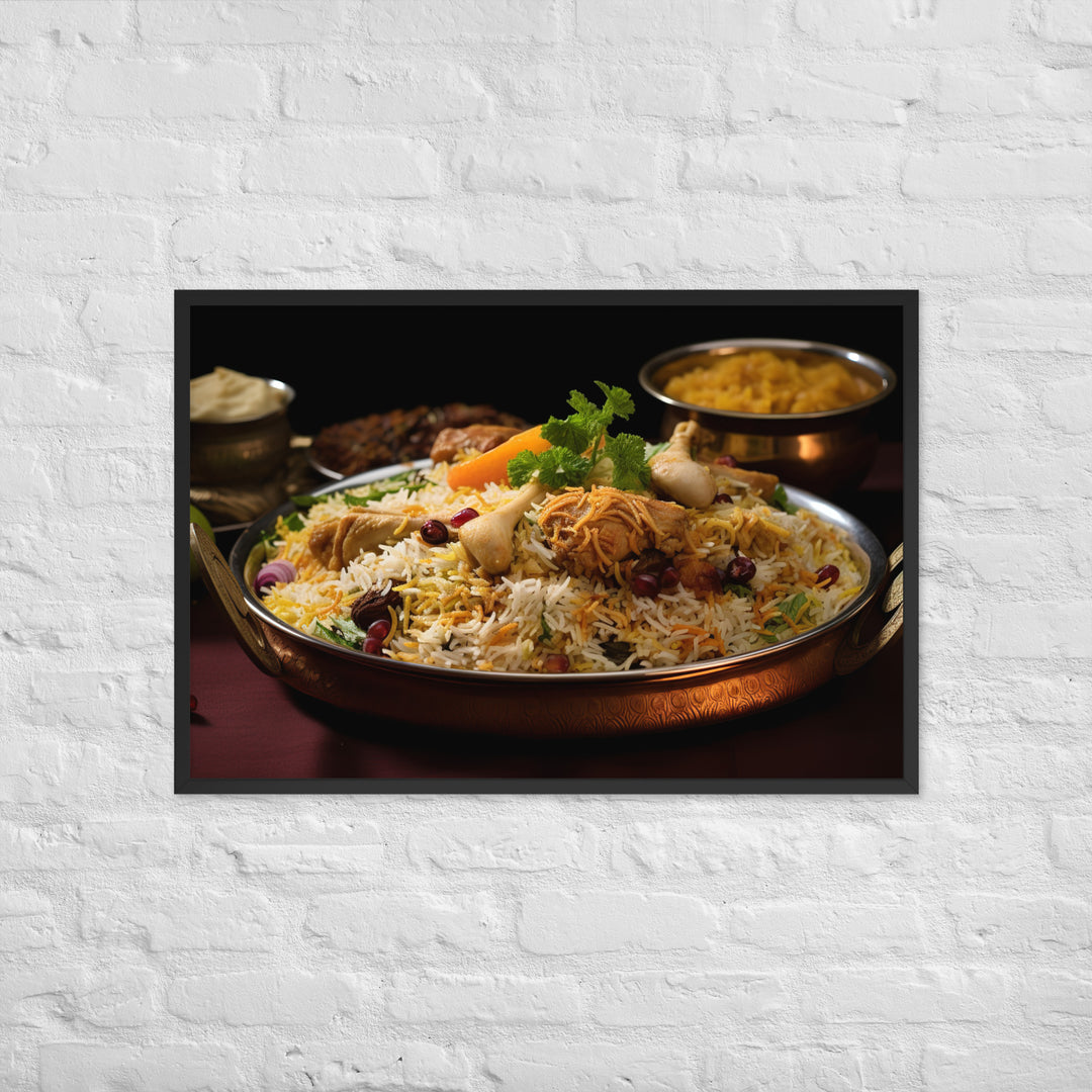 Biryani Framed poster 🤤 from Yumify.AI