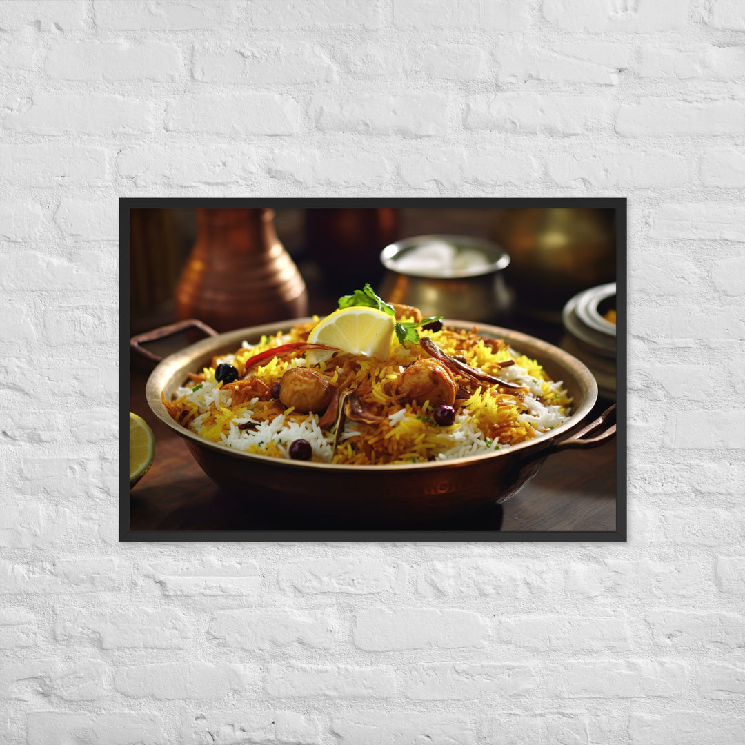 Biryani Framed poster 🤤 from Yumify.AI