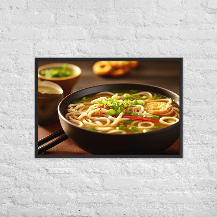 Udon Framed poster 🤤 from Yumify.AI