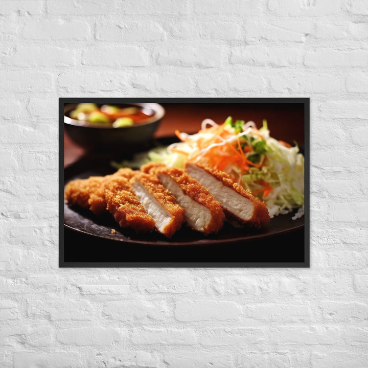 Tonkatsu Framed poster 🤤 from Yumify.AI