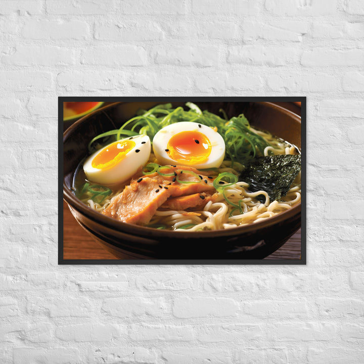 Ramen Framed poster 🤤 from Yumify.AI