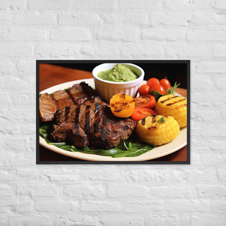 Nyama Choma Framed poster 🤤 from Yumify.AI