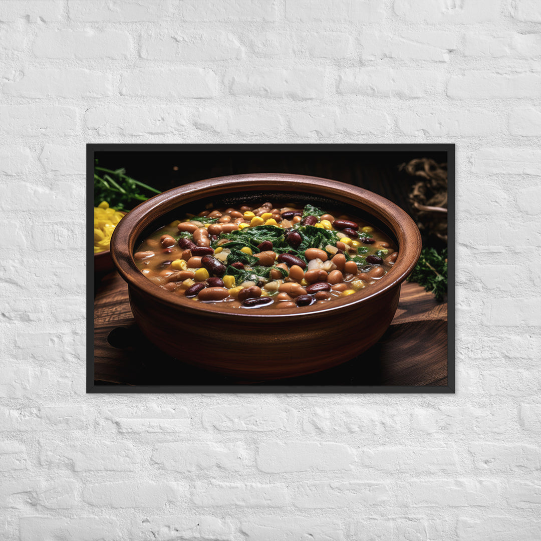 Githeri Framed poster 🤤 from Yumify.AI