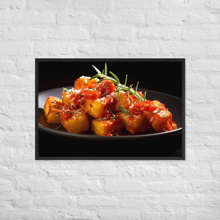 Patatas Bravas Framed poster 🤤 from Yumify.AI