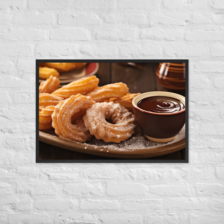 Churros Framed poster 🤤 from Yumify.AI